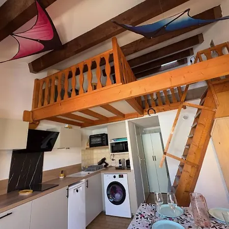 Sp490-311 Maison 2 Pieces Mezzanine 6 Couchages Pierre La * Saint-Pierre-la-Mer (Aude)